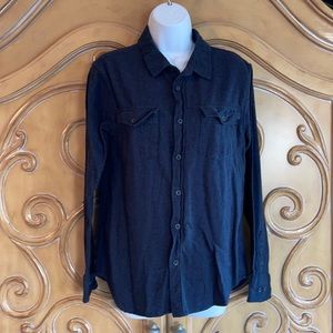 Valor charcoal gray flannel shirt